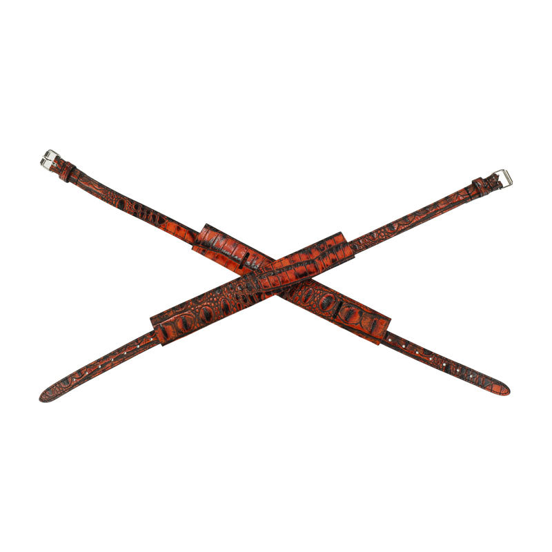 Gator Spur Cover & Strap Set — Burnt Tangerine
