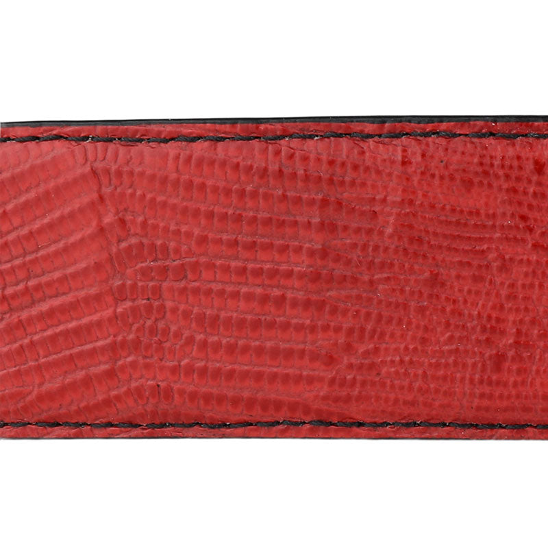 Tegu Contour Interchangeable Belt Strap — Fire Red