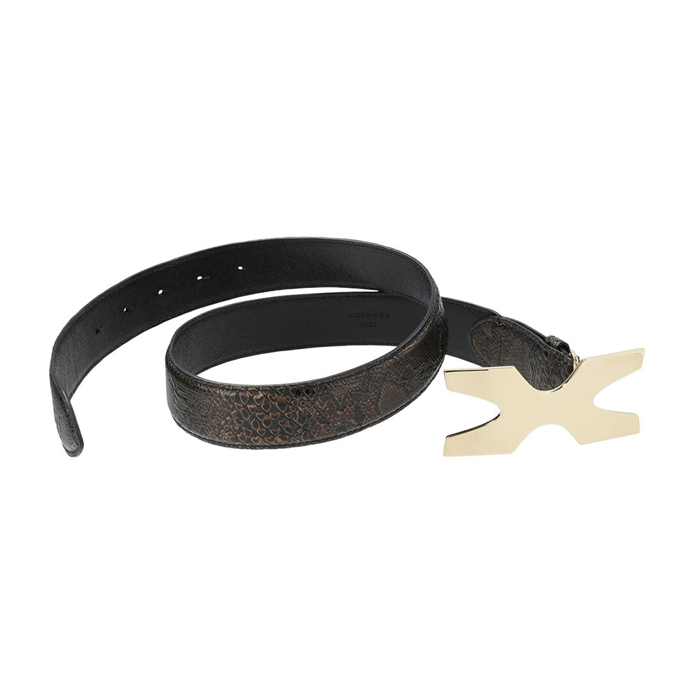 Viper Cavaletti Contour Belt — Cocoa