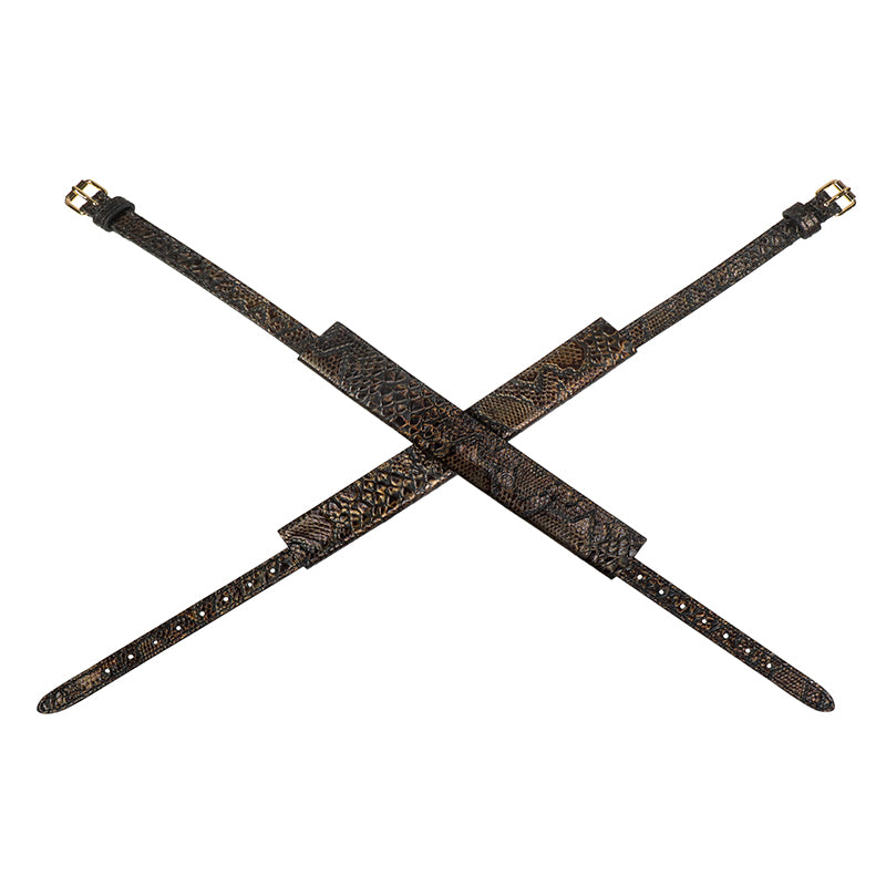 Viper Spur Cover & Strap Set — Cocoa