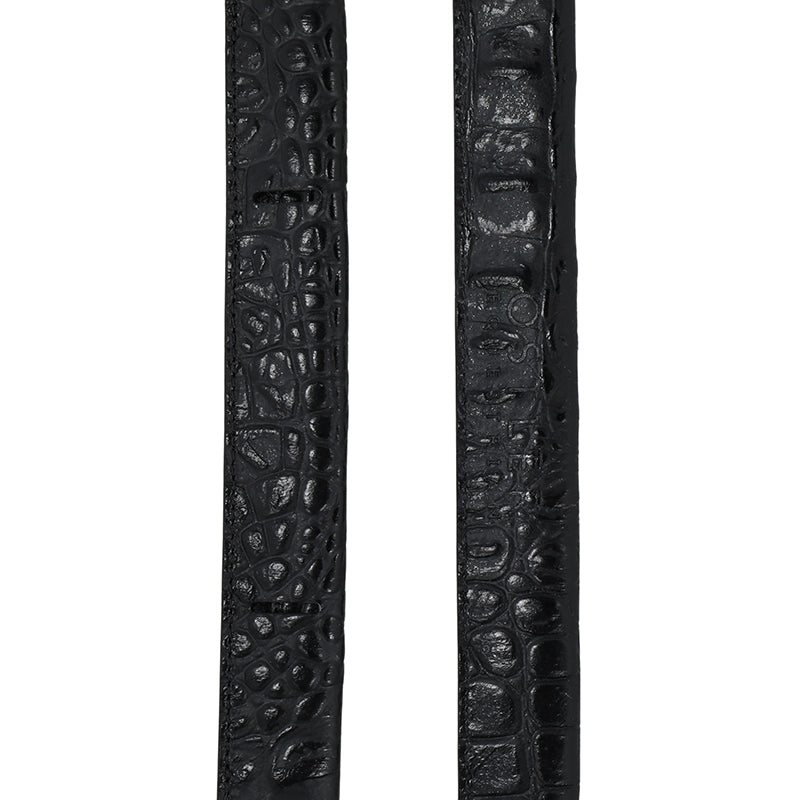 Ostler Equestrian Black Gator Spur Covers