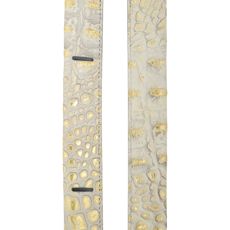 Gator Spur Cover & Strap Set — White Gold
